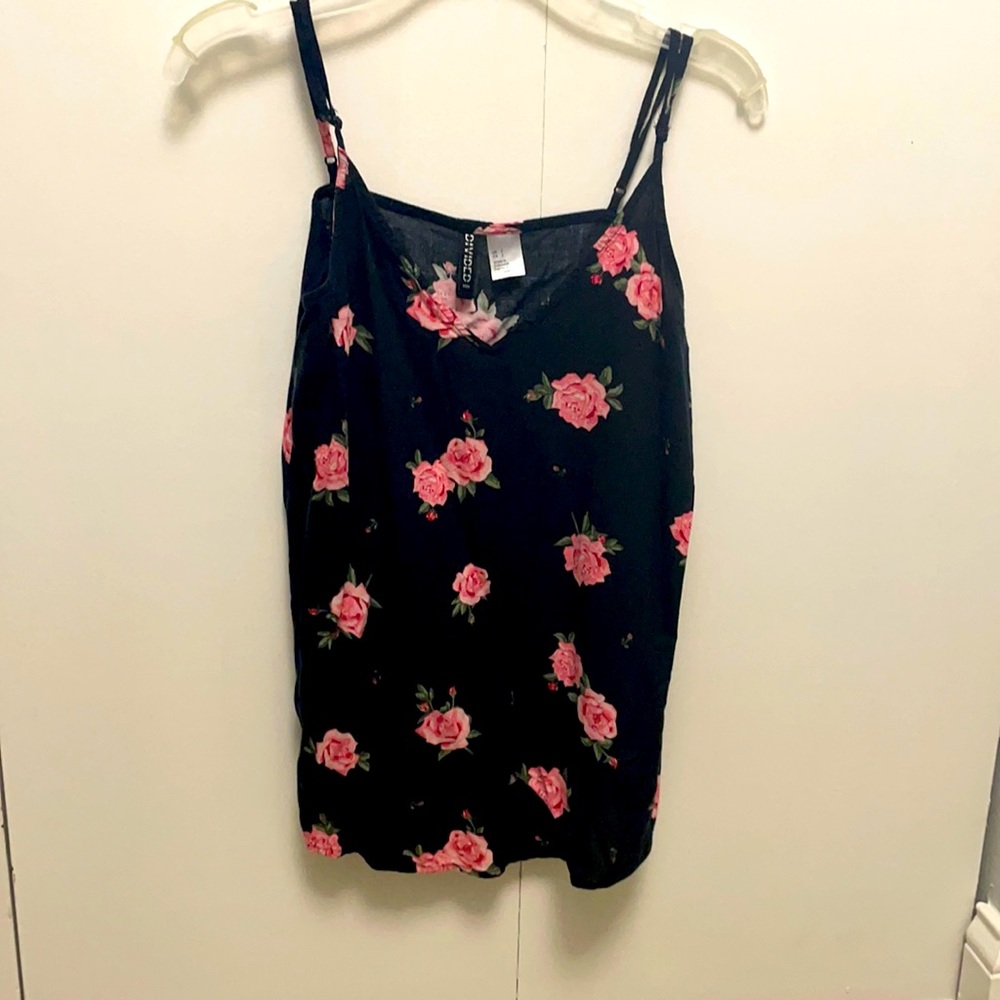 H&M Floral Tank Top Size 2